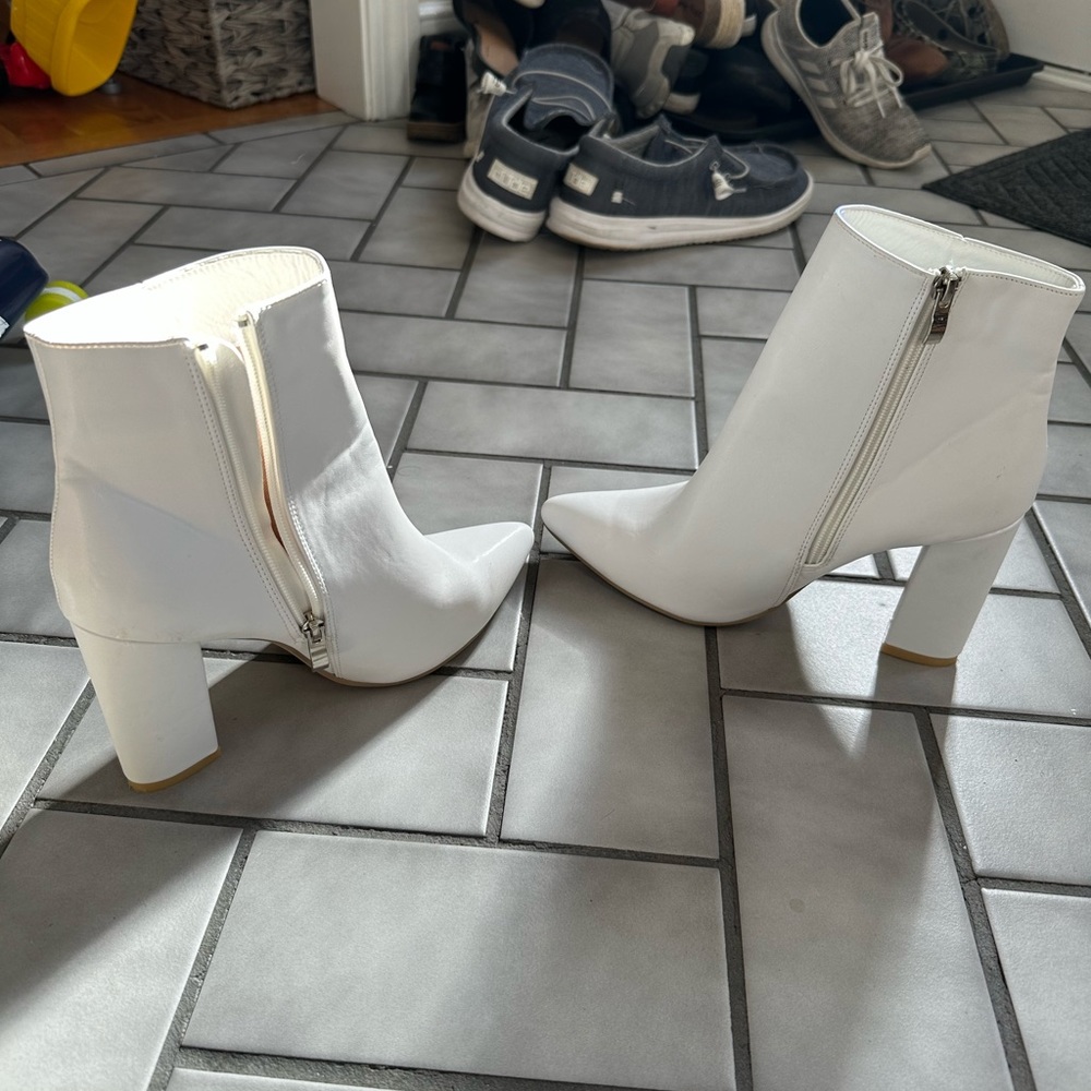 White boots